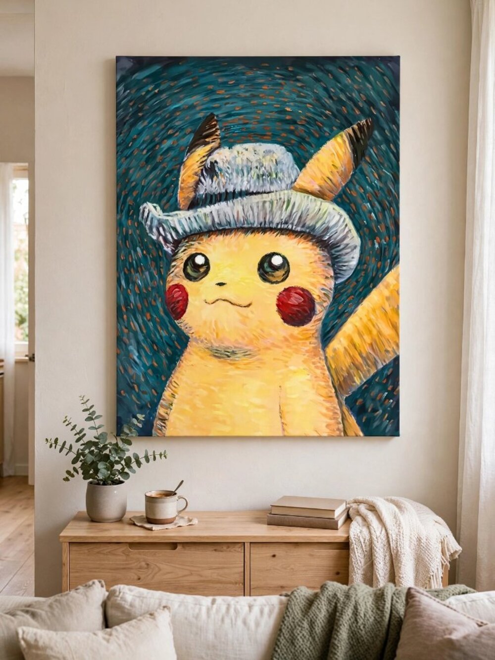 Pokemon Pikachu Canvas Print | Wall Art